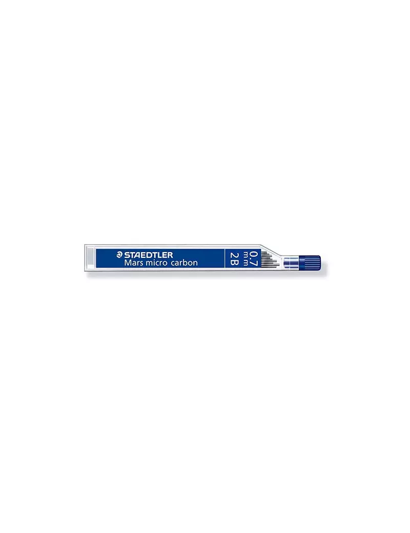 Mine Mars Micro Carbon Staedtler - 0,7 mm - 2B - 250 07-2B (Conf. 12) Mine Mars Micro Carbon Staedtler - 0,7 mm - 2B - 250 07-2B (Conf. 12)