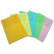 Cartellina in Cartoncino a L Sintex Blasetti - 115 g - con Finestra - 0576 (Assortiti Conf. 20)