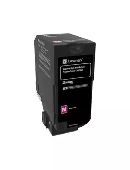 Toner Originale Lexmark 74C2HME (Magenta 12000 pagine)