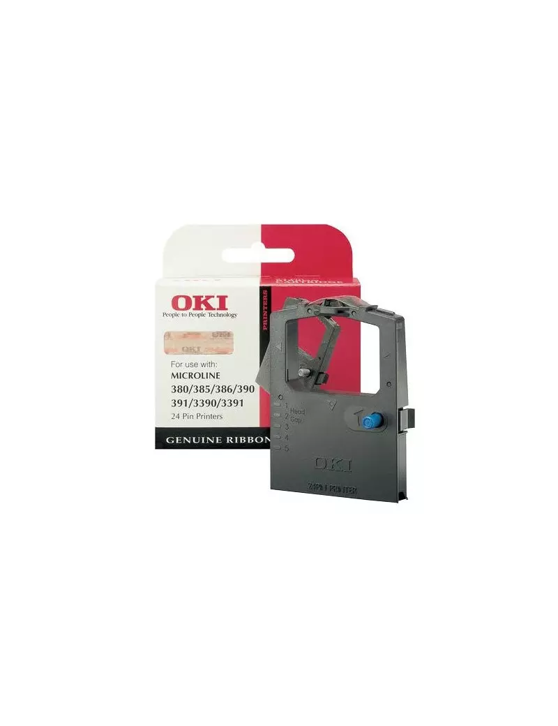 Nastro Originale Oki 09002310 (Nero) Nastro Originale Oki 09002310 (Nero)
