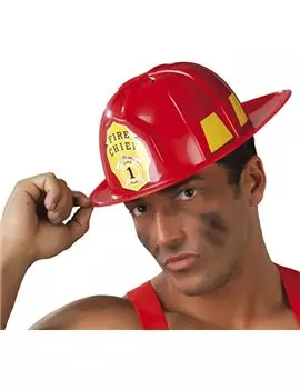 Casco Pompiere (Rosso)