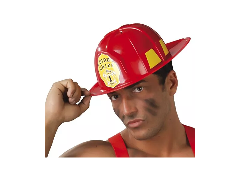 Casco Pompiere (Rosso)