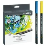 Pennarelli Aqua Brush Duo Lyra Fila - L6521360 (Assortiti Conf. 36)