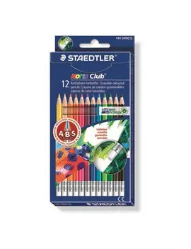 Matite Colorate Cancellabili Noris Club 144 Staedtler - 14450NC12 (Assortiti Conf. 12)