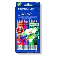 Matite Colorate Cancellabili Noris Club 144 Staedtler - 14450NC12 (Assortiti Conf. 12)