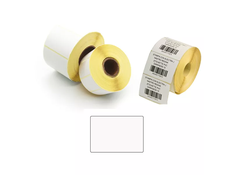 Etichette a Trasferimento Termico Diretto Printex - Permanenti - 30x20 mm - 3 Piste - ETE3020 (Bianco Conf. 9000)