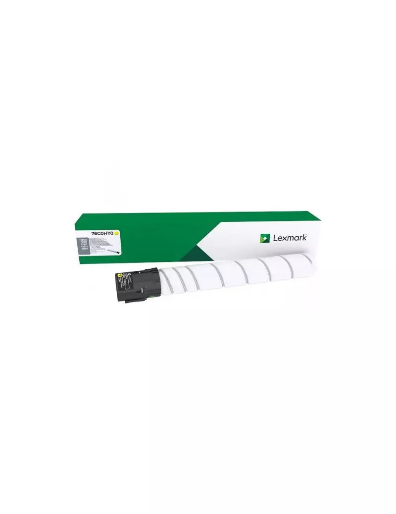 Toner Originale Lexmark 76C0HY0 (Giallo 34000 pagine)