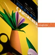 Cartoncino Colorato CartaCrea Fabriano - 35x50 cm - 220 g - 46435126 (Aragosta Conf. 10)
