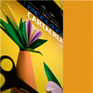 Cartoncino Colorato CartaCrea Fabriano - 35x50 cm - 220 g - 46435126 (Aragosta Conf. 10)