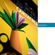 Cartoncino Colorato CartaCrea Fabriano - 35x50 cm - 220 g - 46435113 (Azzurro Conf. 10)