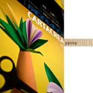 Cartoncino Colorato CartaCrea Fabriano - 35x50 cm - 220 g - 46435101 (Panna Conf. 10)