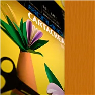 Cartoncino Colorato CartaCrea Fabriano - 35x50 cm - 220 g - 46435119 (Terra Bruciata Conf. 10)