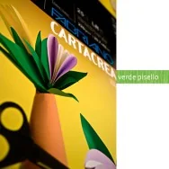 Cartoncino Colorato CartaCrea Fabriano - 35x50 cm - 220 g - 46435110 (Verde Pisello Conf. 10)