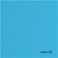 Cartoncino Colorato Elle Erre Fabriano - 70x100 cm - 220 g - 46470120 (Cielo Conf. 10)