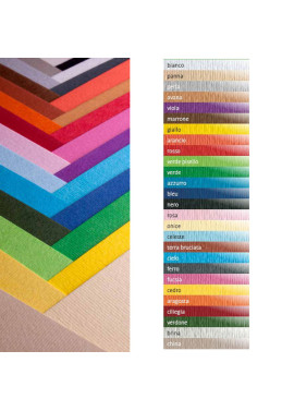 Cartoncino Colorato Elle Erre Fabriano - 70x100 cm - 220 g - 46470122 (Ferro Conf. 10)