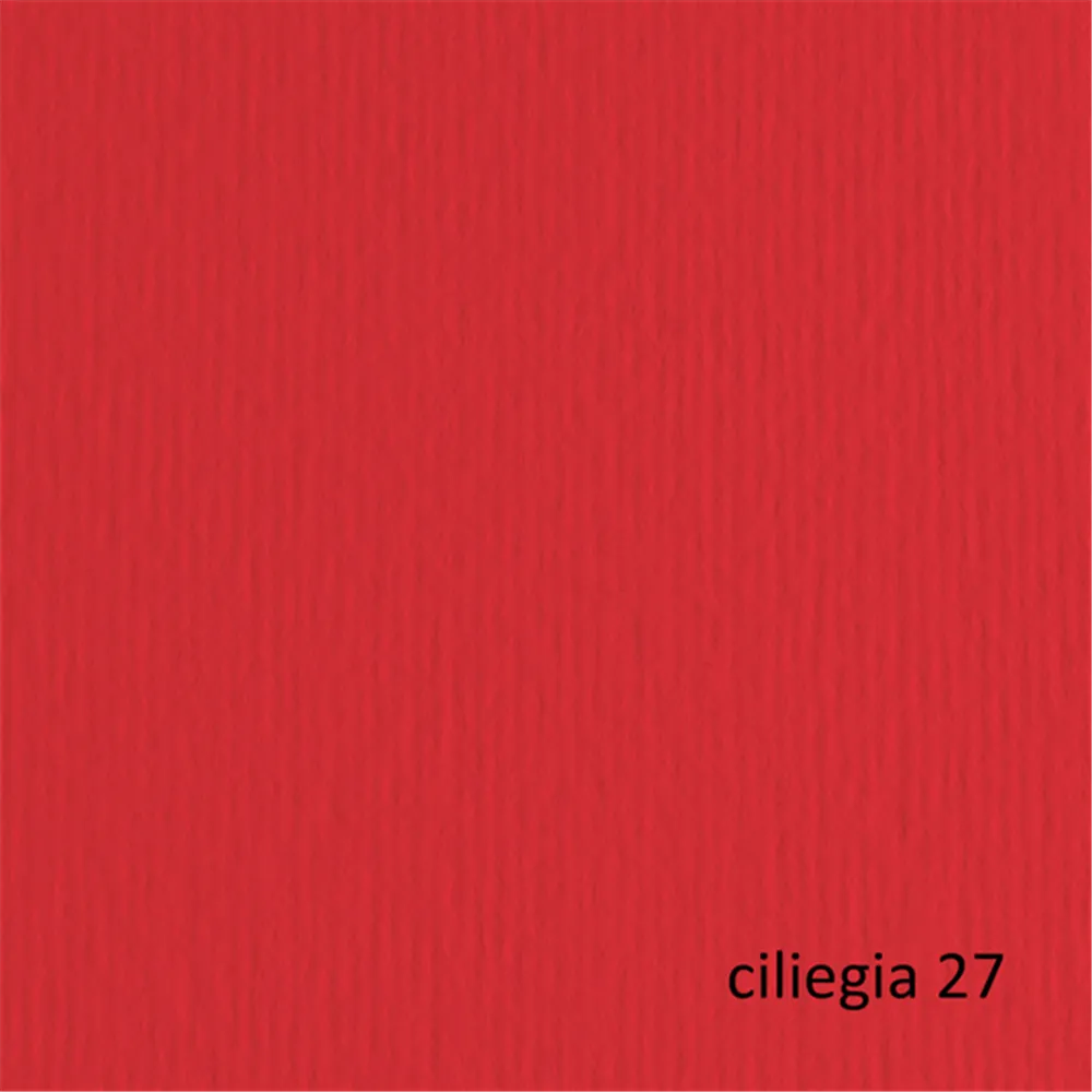 Cartoncino Colorato Elle Erre Fabriano - 50x70 cm - 220 g - 42450727 (Ciliegia Conf. 20)
