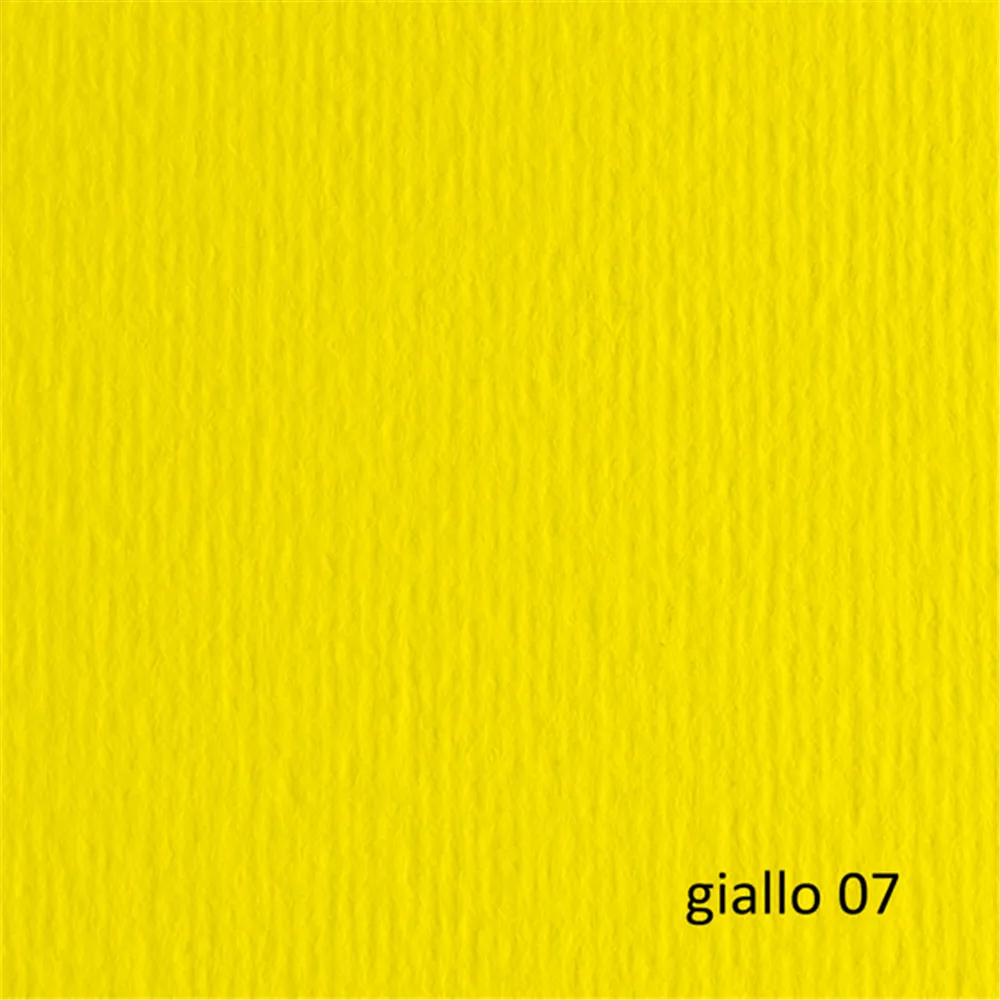 Cartoncino Colorato Elle Erre Fabriano - 50x70 cm - 220 g - 42450707 (Giallo Conf. 20)
