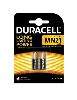 Pile Specialistiche Duracell - MN21 - 12 V - D221 (Conf. 2)