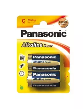 Pile Panasonic - Mezzatorcia C - C500014 (Conf. 2)