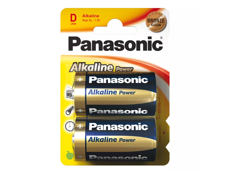 Pile Panasonic - Torcia D - C500020 (Conf. 2)