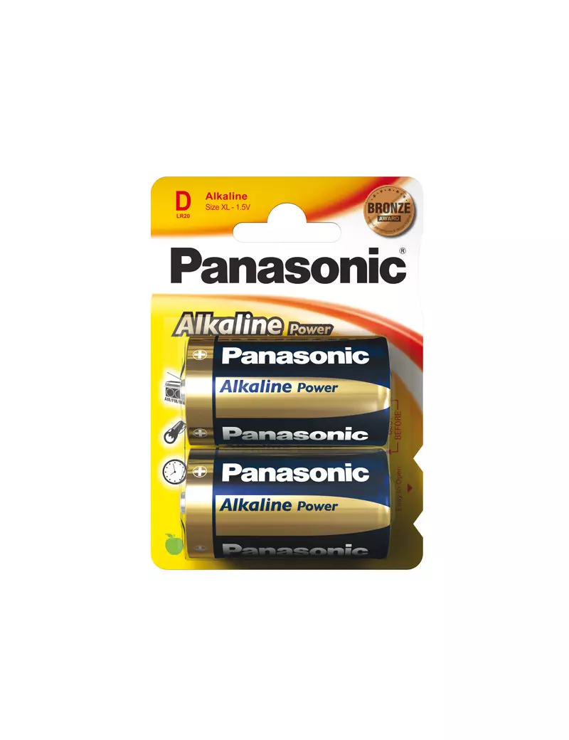 Pile Panasonic - Torcia D - C500020 (Conf. 2) Pile Panasonic - Torcia D - C500020 (Conf. 2)