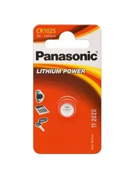 Pila Specialistica Panasonic - CR1025 - 3V - C301025 (Conf. 2)