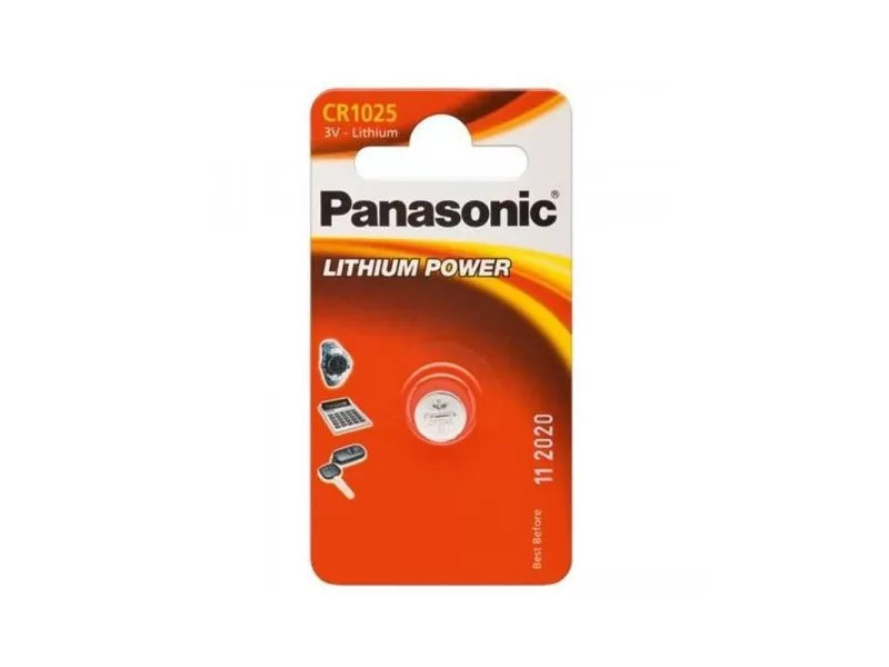 Pila Specialistica Panasonic - CR1025 - 3V - C301025 (Conf. 2)