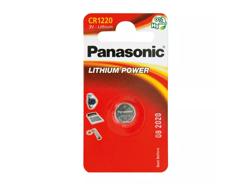 Pila Specialistica Panasonic - CR1220 - 3V - C301220