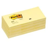 Post-it Note 653 3M - 38x51 mm - 7100172745 (Giallo Canary Conf. 12)