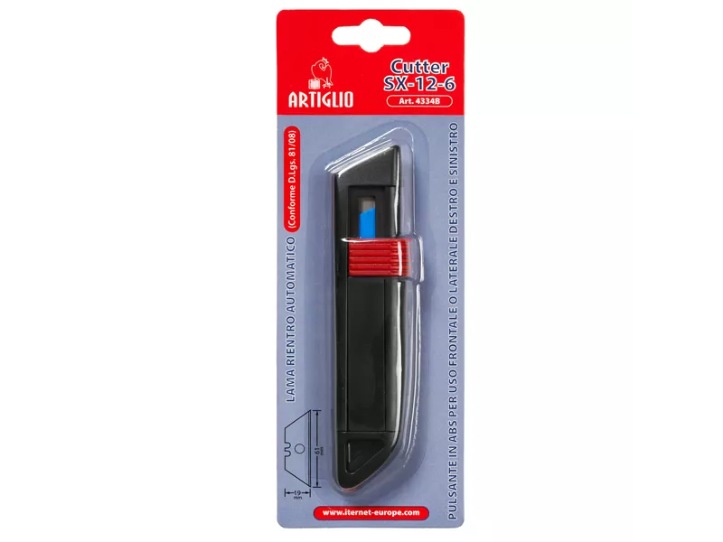 Cutter SX-12-6 Artiglio Iternet - 4334B (Nero)
