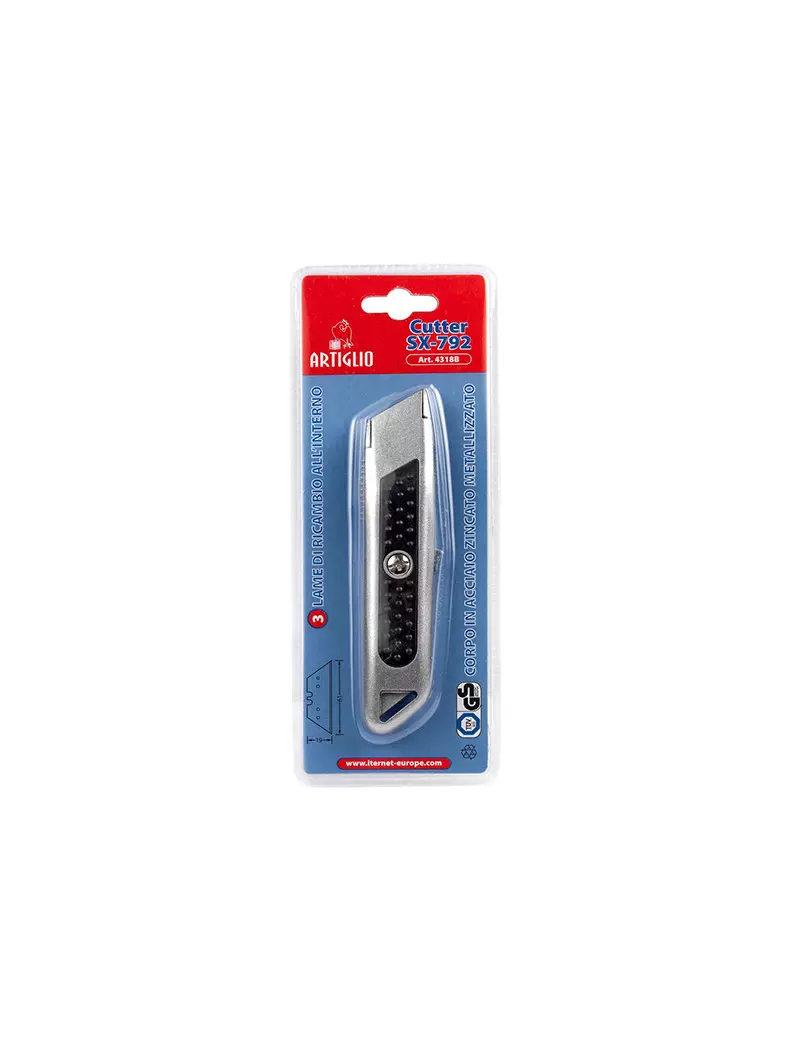Cutter SX-792 Artiglio Iternet - 4318B (Argento) Cutter SX-792 Artiglio Iternet - 4318B (Argento)