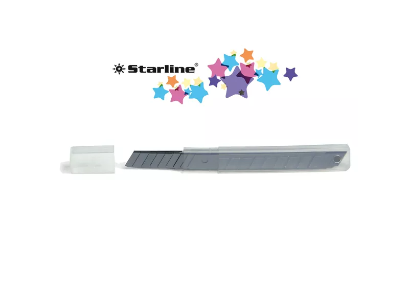 Lame di Ricambio per Cutter SX-6601 Artiglio Iternet - 9 mm - STLSX-9T (Conf. 10) Lame di Ricambio per Cutter SX-6601 Artiglio Iternet - 9 mm - STLSX-9T (Conf. 10)