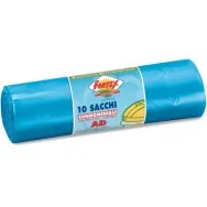 Sacco Immondizia Logex - 70x110 cm - 120 Litri - C5LX-2006B (Azzurro Conf. 10)