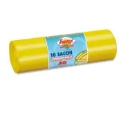 Sacco Immondizia Logex - 70x110 cm - 120 Litri - C5LX-2006Y (Giallo Conf. 10)