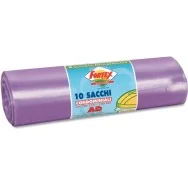 Sacco Immondizia Logex - 70x110 cm - 120 Litri - C5LX-2006V (Viola Conf. 10)