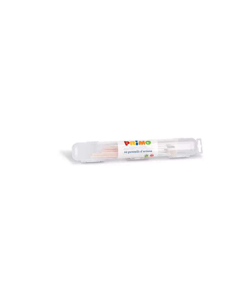 Set Pennelli con Astuccio in Polipropilene - 1239PTQ10 (Conf. 10) Set Pennelli con Astuccio in Polipropilene - 1239PTQ10 (Conf. 10)
