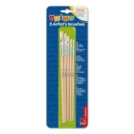 Set Pennelli con Astuccio in Polipropilene - Punta Piatta - 1241BPQ (Conf. 5)