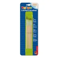 Set Pennelli con Astuccio in Polipropilene - Punta Tonda - 1240BPT (Conf. 5)