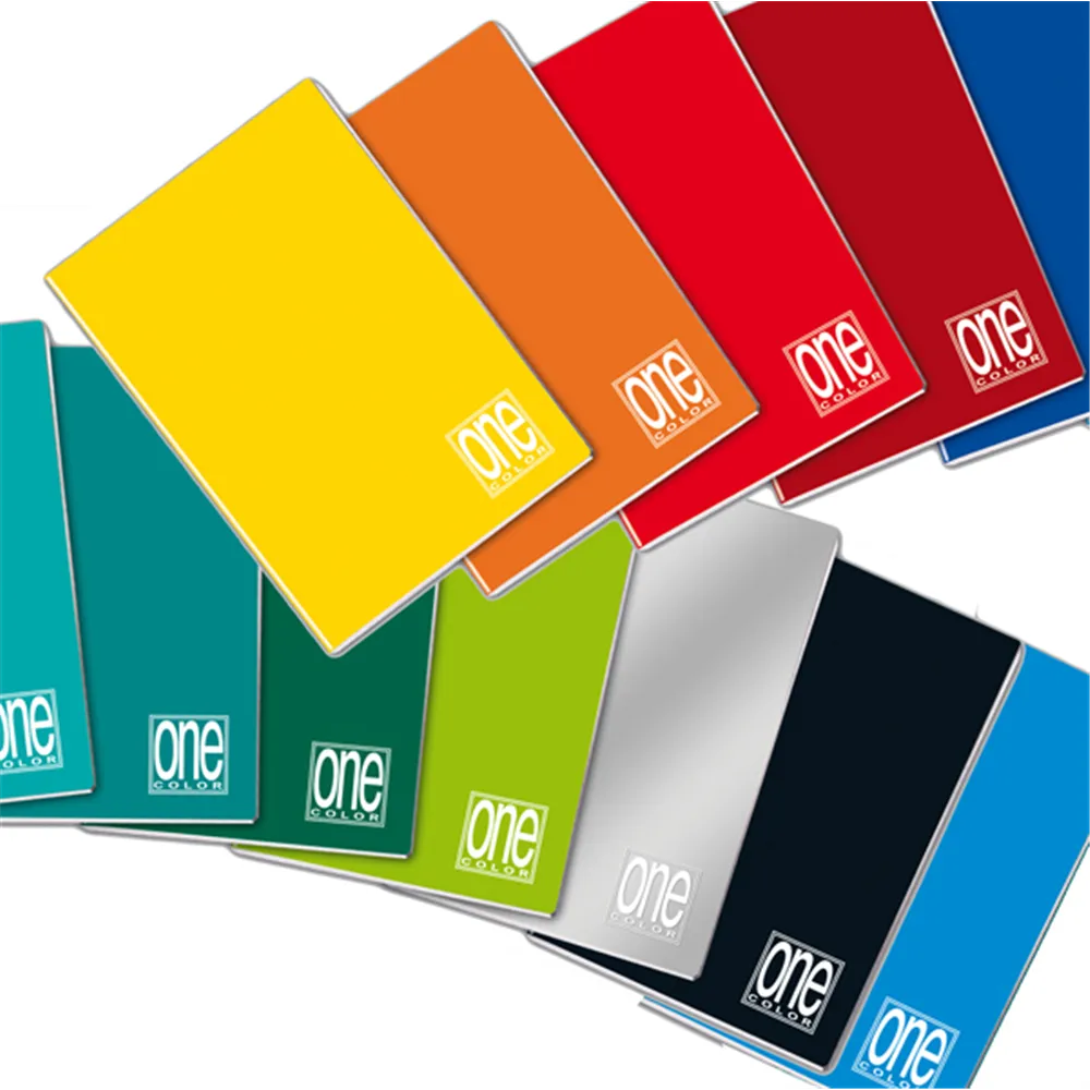 Quaderno One Color Blasetti - A5 - Quadretti 5M senza Margini - 1448 (Assortiti Conf. 10)