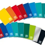 Quaderno One Color Blasetti - A4 - Quadretti 10 mm con Margini - 2279 (Assortiti Conf. 10)