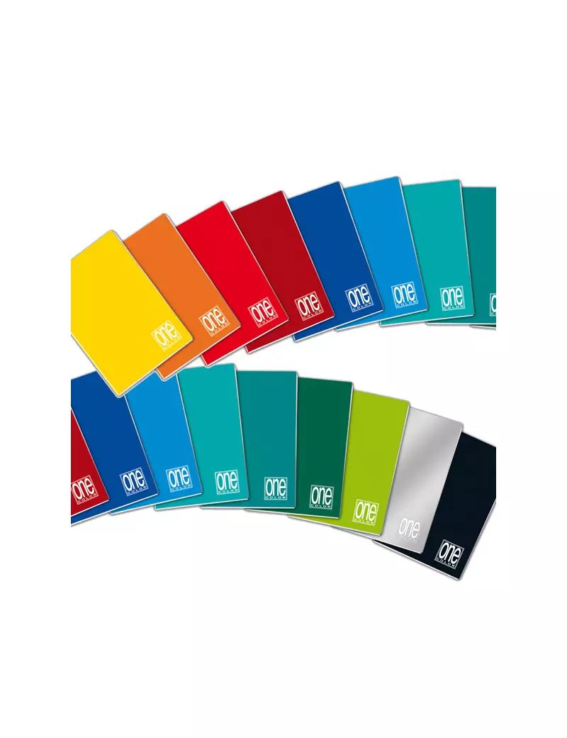 Quaderno One Color Blasetti - A4 - Righe 0B con Margini - 1409 (Assortiti Conf. 10) Quaderno One Color Blasetti - A4 - Righe 0B con Margini - 1409 (Assortiti Conf. 10)
