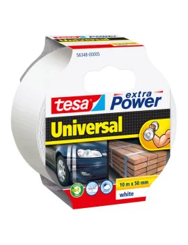 Nastro Telato Extra Power Tesa - 50 mm x 10 m - 56348-00005-05 (Bianco)