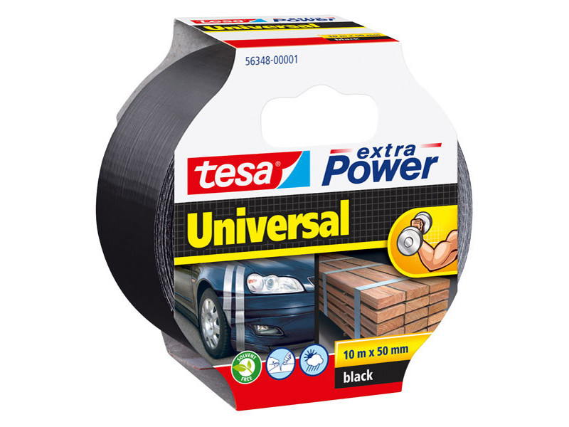 Nastro Telato Extra Power Tesa - 50 mm x 10 m - 56348-00001-05 (Nero) Nastro Telato Extra Power Tesa - 50 mm x 10 m - 56348-00001-05 (Nero)