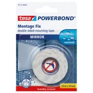 Nastro Biadesivo Mirror Powerbond Tesa - 19 mm x 1,5 m - 55732-00002-02 (Bianco)