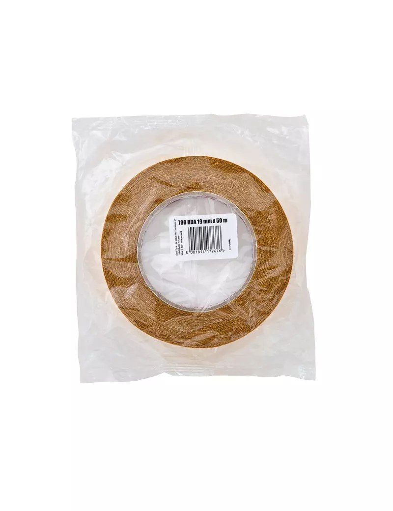 Nastro Biadesivo 700RDA Eurocel - 19 mm x 50 m - 046021207 (Trasparente) Nastro Biadesivo 700RDA Eurocel - 19 mm x 50 m - 046021207 (Trasparente)