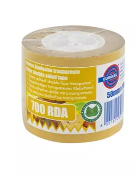 Nastro Biadesivo 700RDA Eurocel - 50 mm x 10 m - 046016354 (Trasparente)