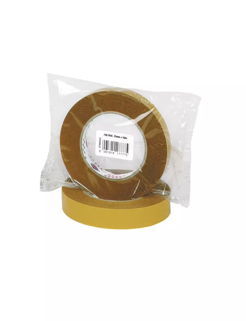 Nastro Biadesivo 700RDA Eurocel - 25 mm x 50 m - 046021245 (Trasparente)