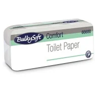 Carta Igienica Bulky Soft - 2 Veli - 145 Strappi - 66600 (Bianco Conf. 10)