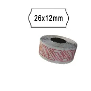 Etichette per Prezzatrice Smart 8/2612 Printex - Removibili - 26x12 mm - 2612SBR10 (Bianco Conf. 10)