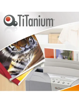 Cartelline Termiche per Rilegatura Titanium - Goffrata - 1,5 mm - CART.TERM1.5R (Trasparente e Rosso Conf. 25)